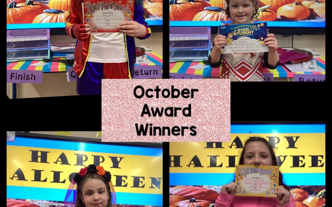 ⭐October Assembly Winners! ⭐