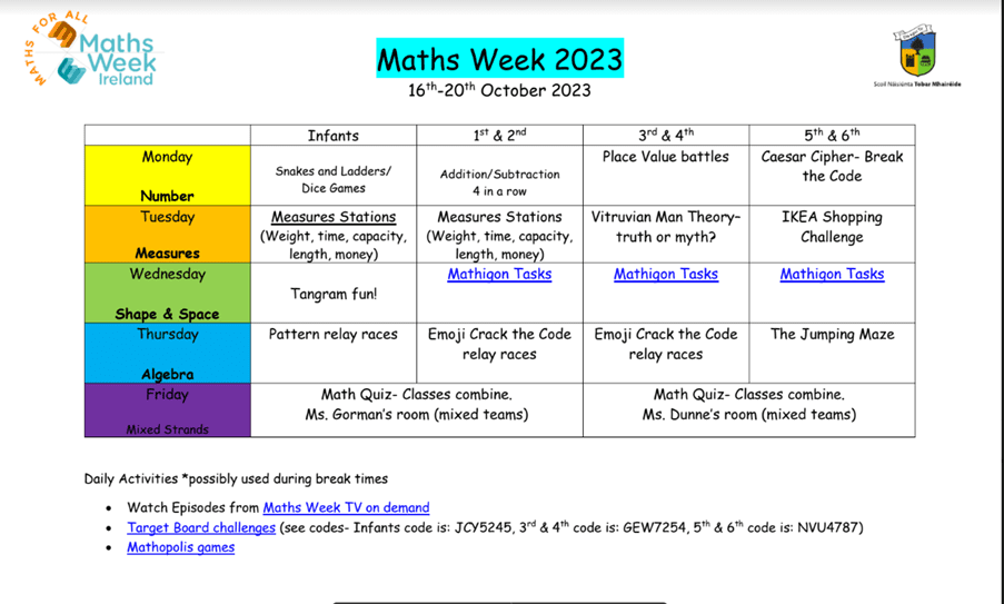 Maths Week 2023