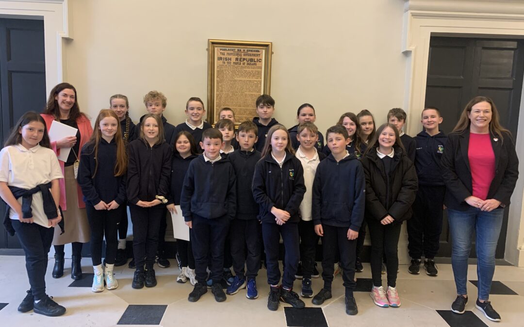 5th and 6th Class visit the Dáil